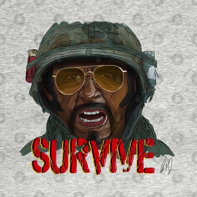 Tropic Thunder: SURVIVE by 51Deesigns